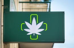 a medical marijuana sign